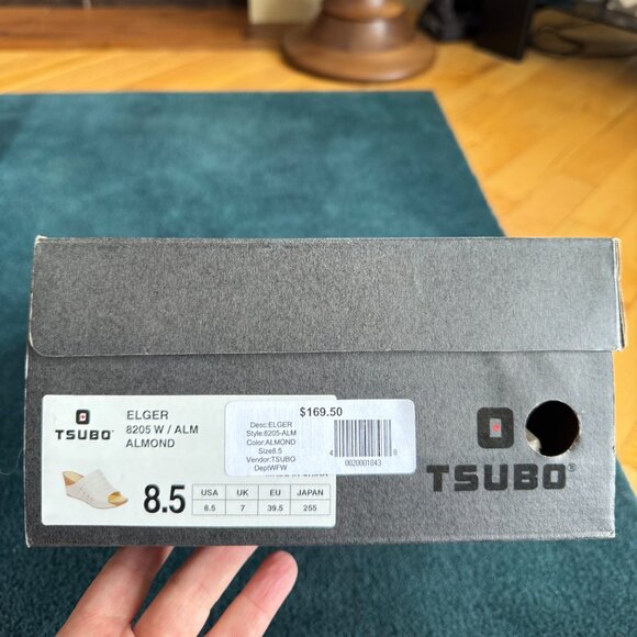 TSUBO Elger Cream wedge slide - Picture 2 of 11